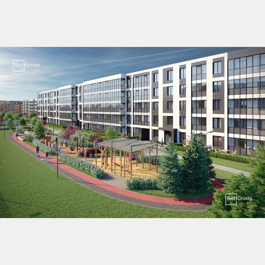 2-к. квартира, 52,5 м², 1/5 эт.
