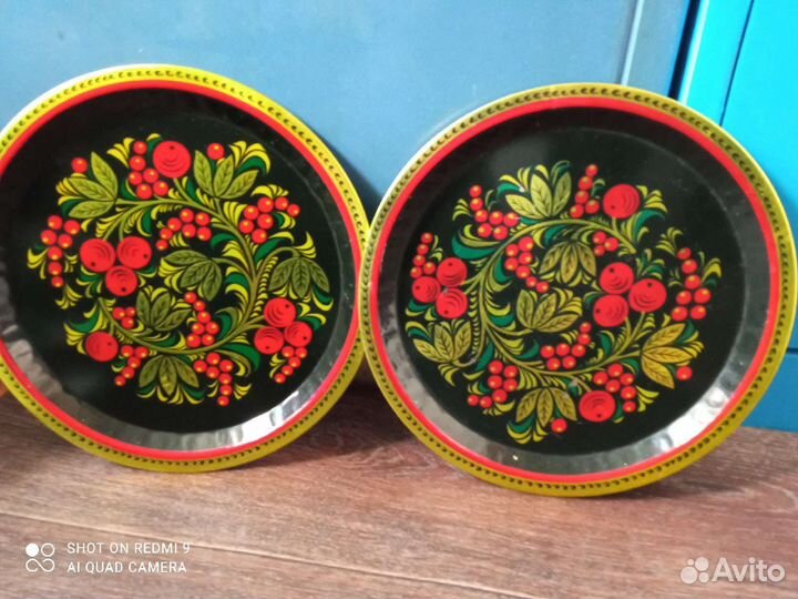Подносы жостово СССР