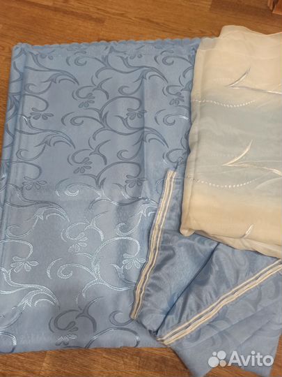 Комплект шторы и тюль