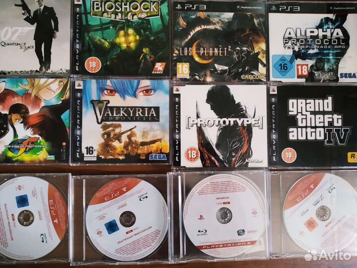 Игры PS3 Call of Duty, MotorStorm, promo