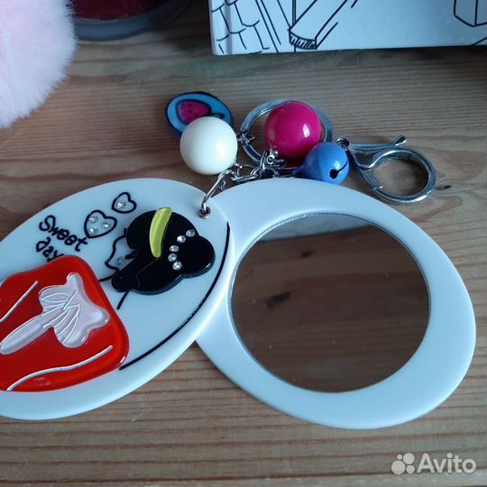 Брелок с бусинами