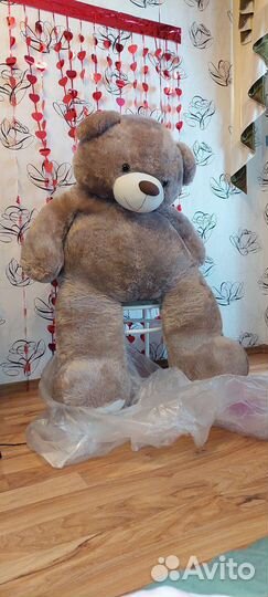 Большой плюшевый мишка новый
