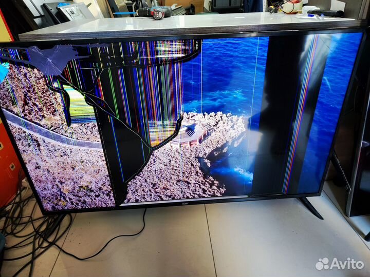 Телевизор Haier 55 Smart TV HX (По запчастям)