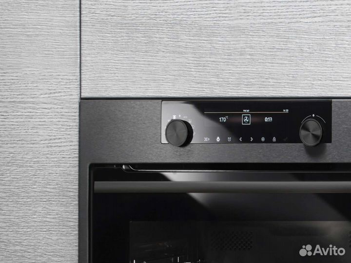 Духовой шкаф Asko OT8687B черная сталь