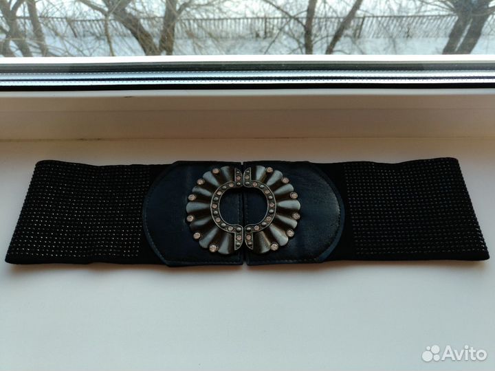 Пояс с паетками