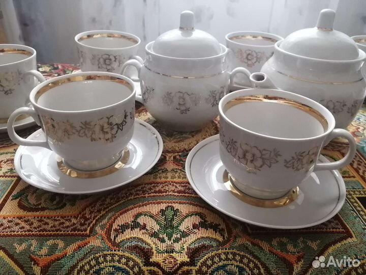 Чайный сервиз новый