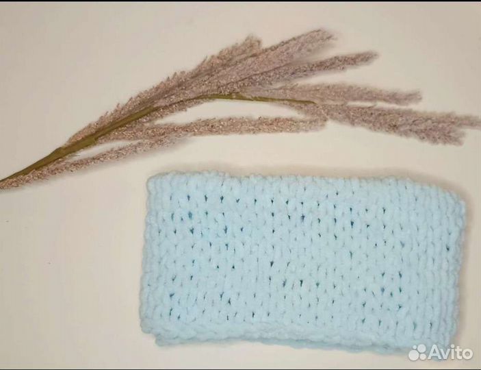 Снуд детский плюшевый