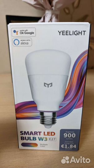 Умная светодиодная лампа Yeelight W3