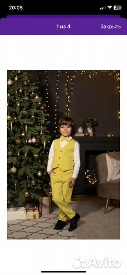 Костюм тройка праздничный