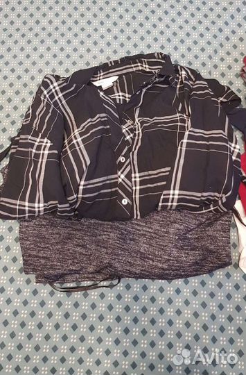 Рубашка и платье для беременных H&M