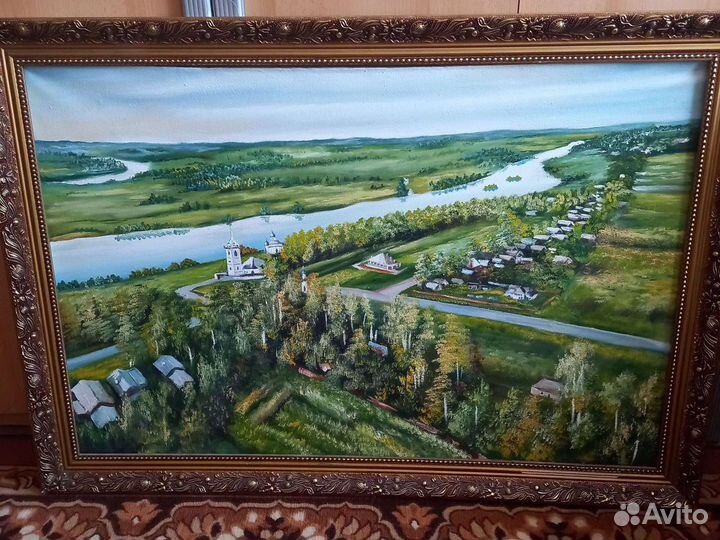 Картина маслом на холсте большая