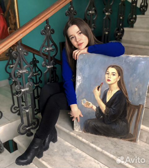 Картина маслом портрет на заказ