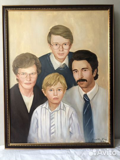 Картина маслом портрет на заказ