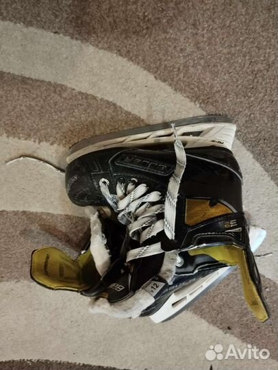 Хоккейные коньки bauer 3s pro детские