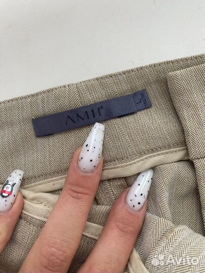 Шорты 38 с завышенной талией с высокой талией м л