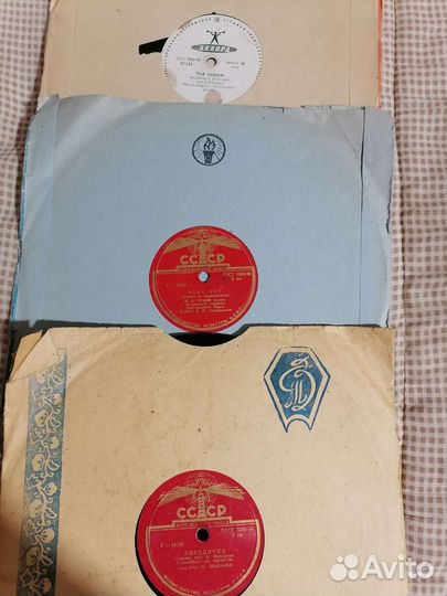 Виниловые пластинки СССР