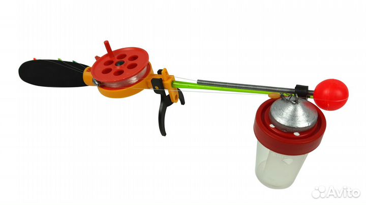 Снасть Комбайн для зимней рыбалки, кормушка 80 гр