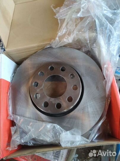 Диски тормозные вентилируемые