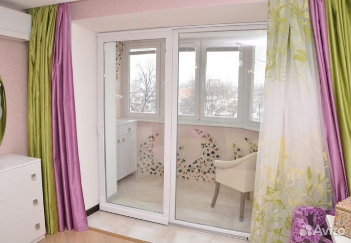 Раздвижной балконный блок