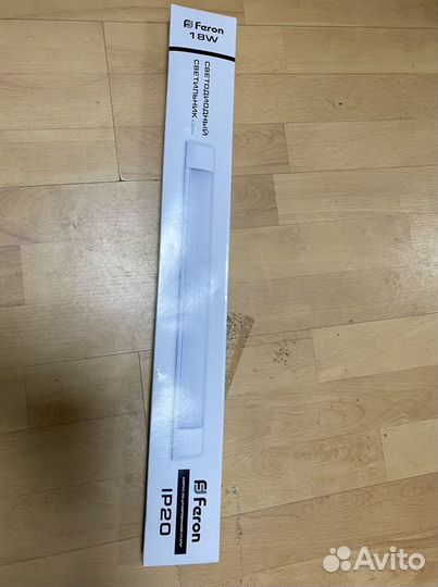 Светильник светодиодный дпо-18вт 4500К 1170Лм IP20