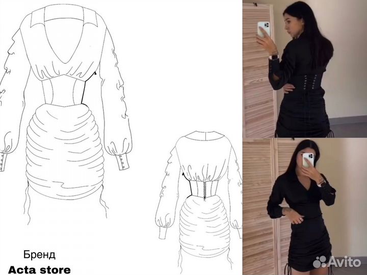 Дизайнер одежды, эскизы одежды