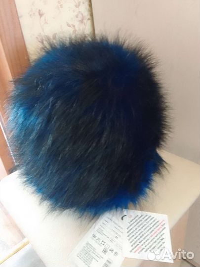 Шапка эко мех новая женская под лису