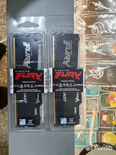Оперативная память DDR5 dimm 32Гб Kingston