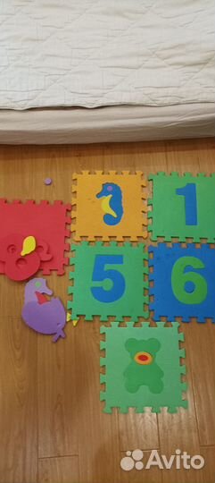 Детский коврик пазл