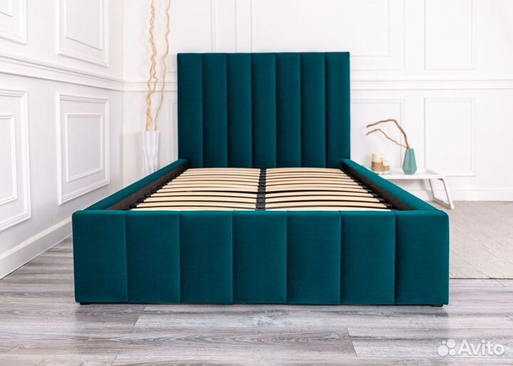 Кровать 120х200 Богема в велюре