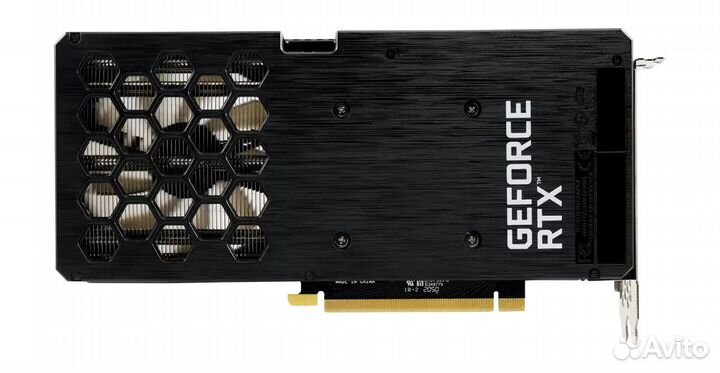 Видеокарта Palit nvidia GeForce RTX 3060 dualновая