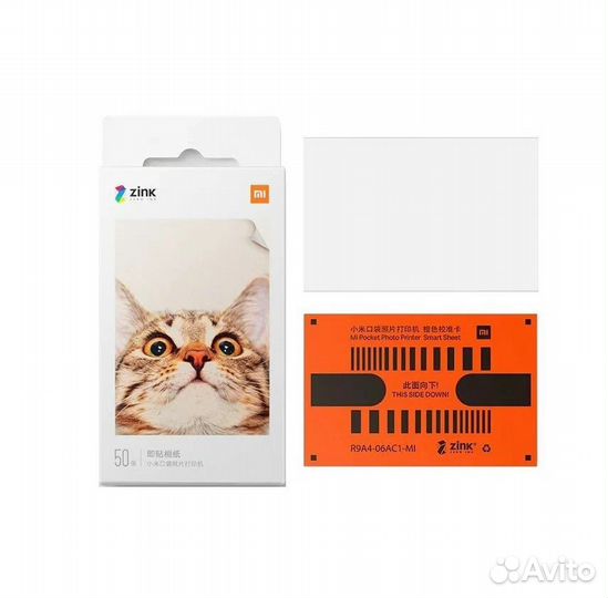 Фотобумага Xiaomi Mijia AR zink 50шт