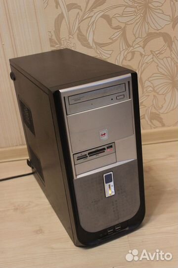Корпус ATX inwin с dvd fan cR и доп 600w fsp