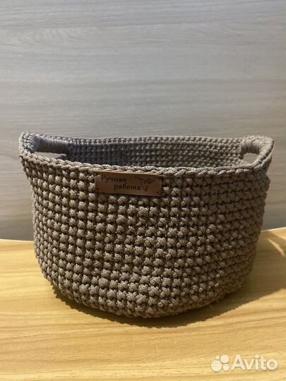 Текстильная корзинка