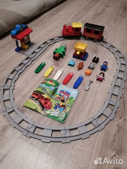 Lego Duplo Поезд и Самолет