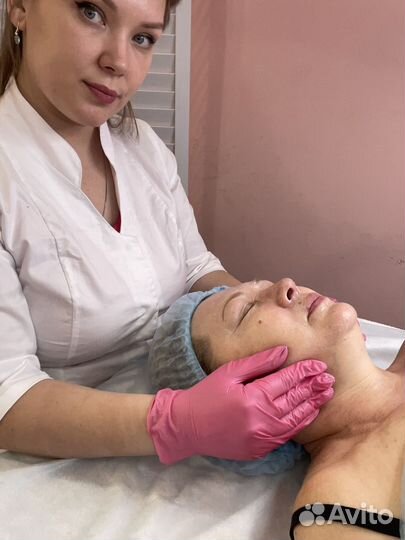 Массаж лица на во