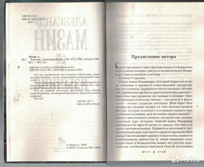 Язычник Мазин Александр Владимирович