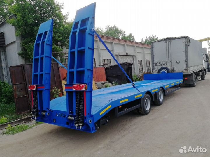 Прицеп трал (тяжеловоз) АЛСА 8817, 2023