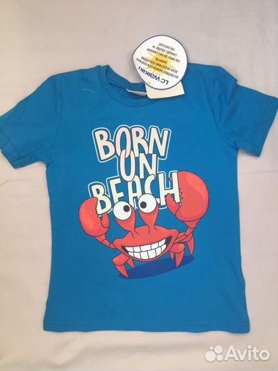 Новая футболка для мальчика, р116-122