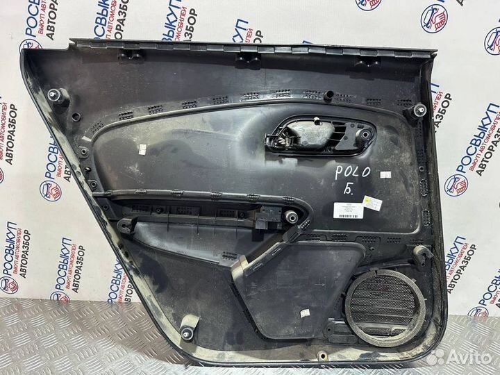 Обшивка двери Volkswagen Polo 5
