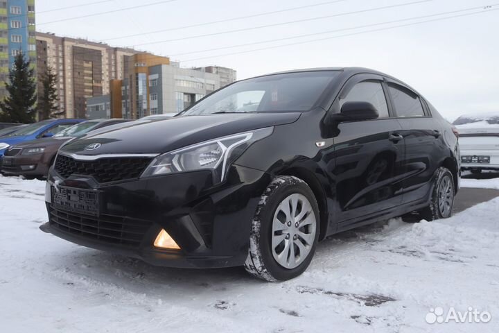 Kia Rio 1.6 AT, 2021, 63 000 км