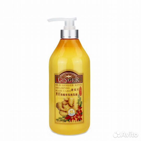 Шампунь от выпадения волос С имбирем