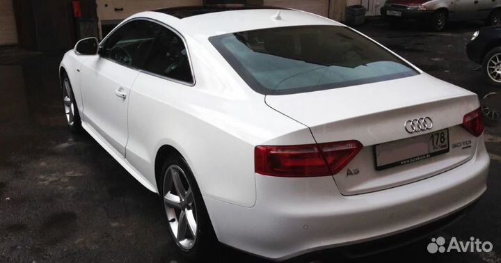 Накладки на пороги S-line Audi A5 8T