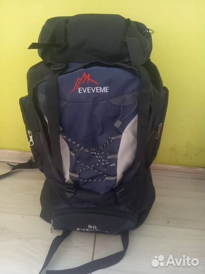 Рюкзак туристический 80 литров бу