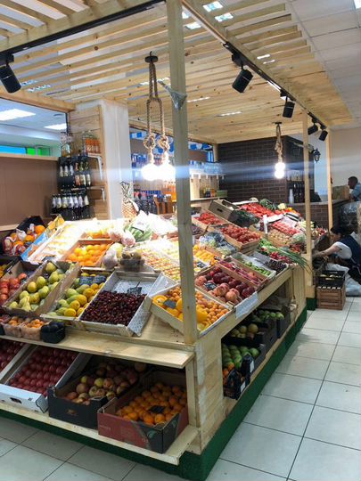 Отдел рыба и морепродукты