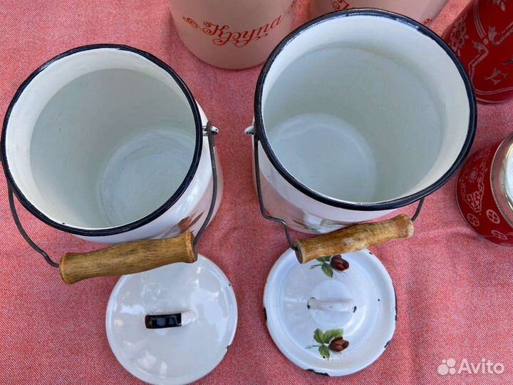 Эмалированная посуда СССР