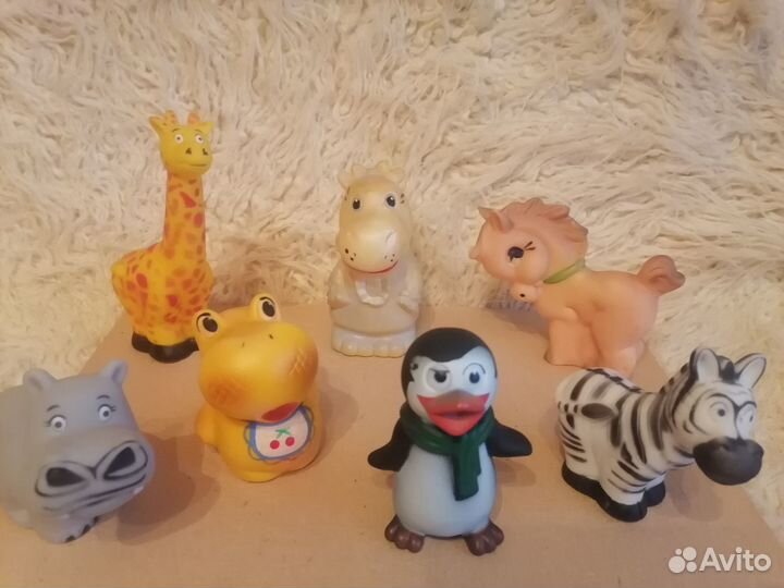 Резиновые игрушки СССР