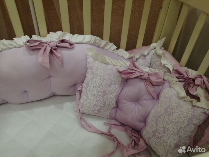 Бортики в кроватку