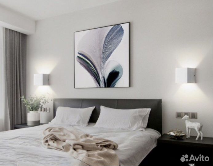 Светильник бра Elegant 9852 white/белый элегант