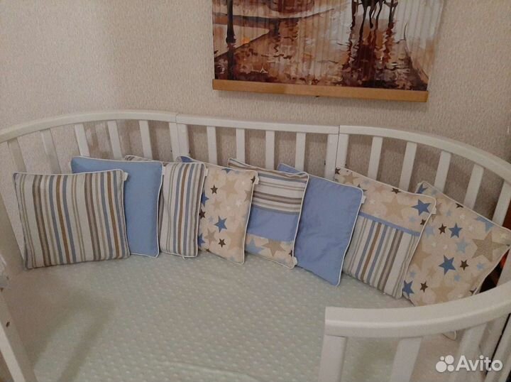 Бортики в кроватку