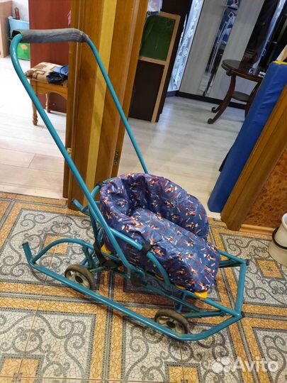 Санимобиль - санки на колёсах